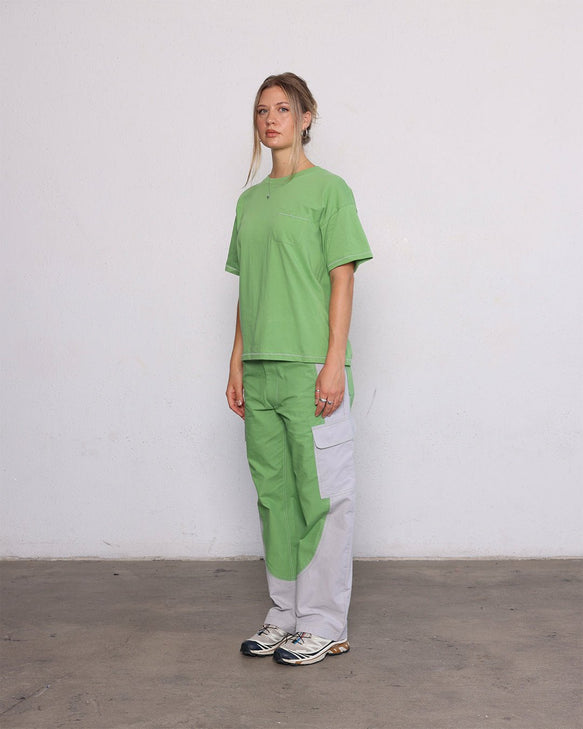 A POCKET TEE in green