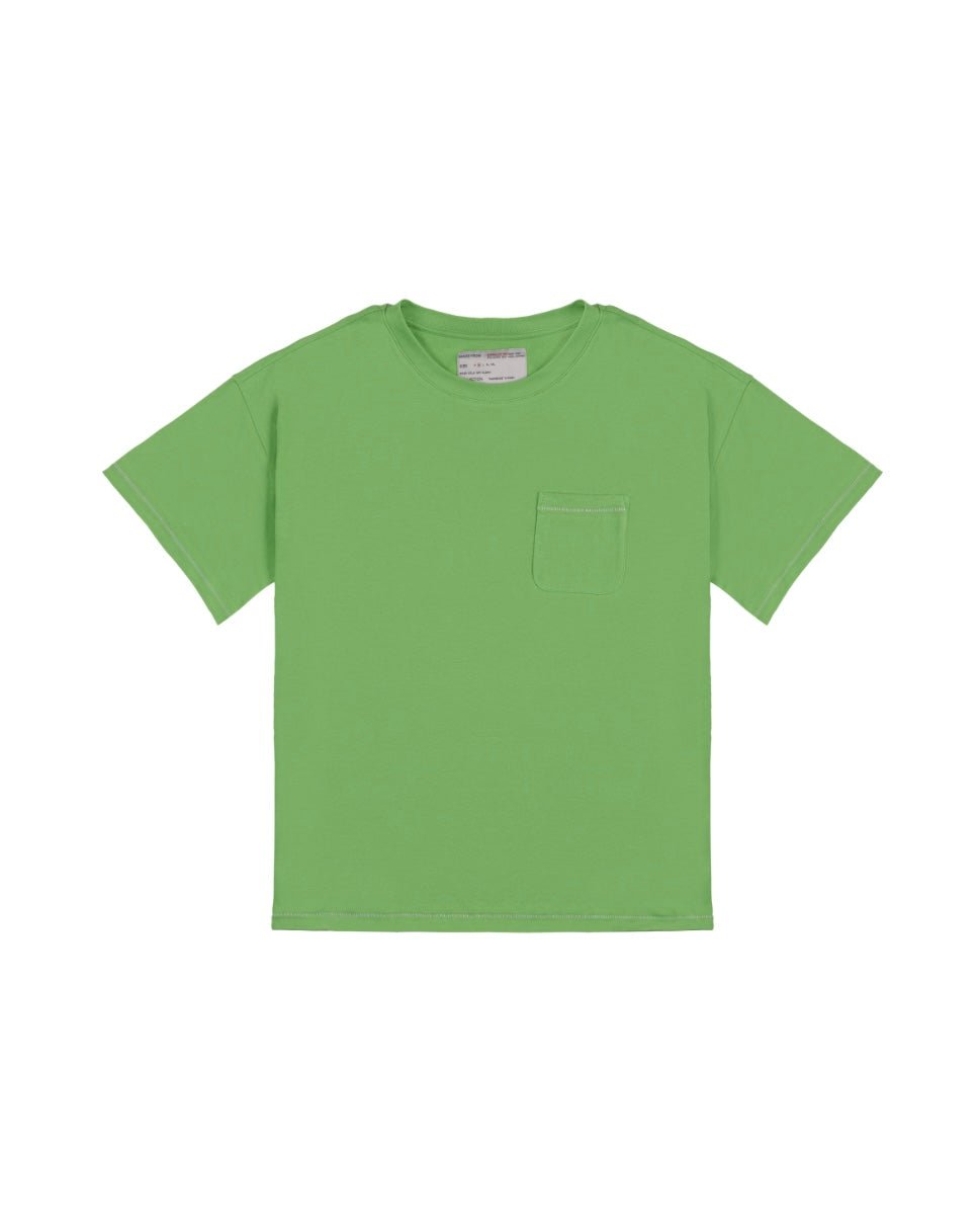 A POCKET TEE in green