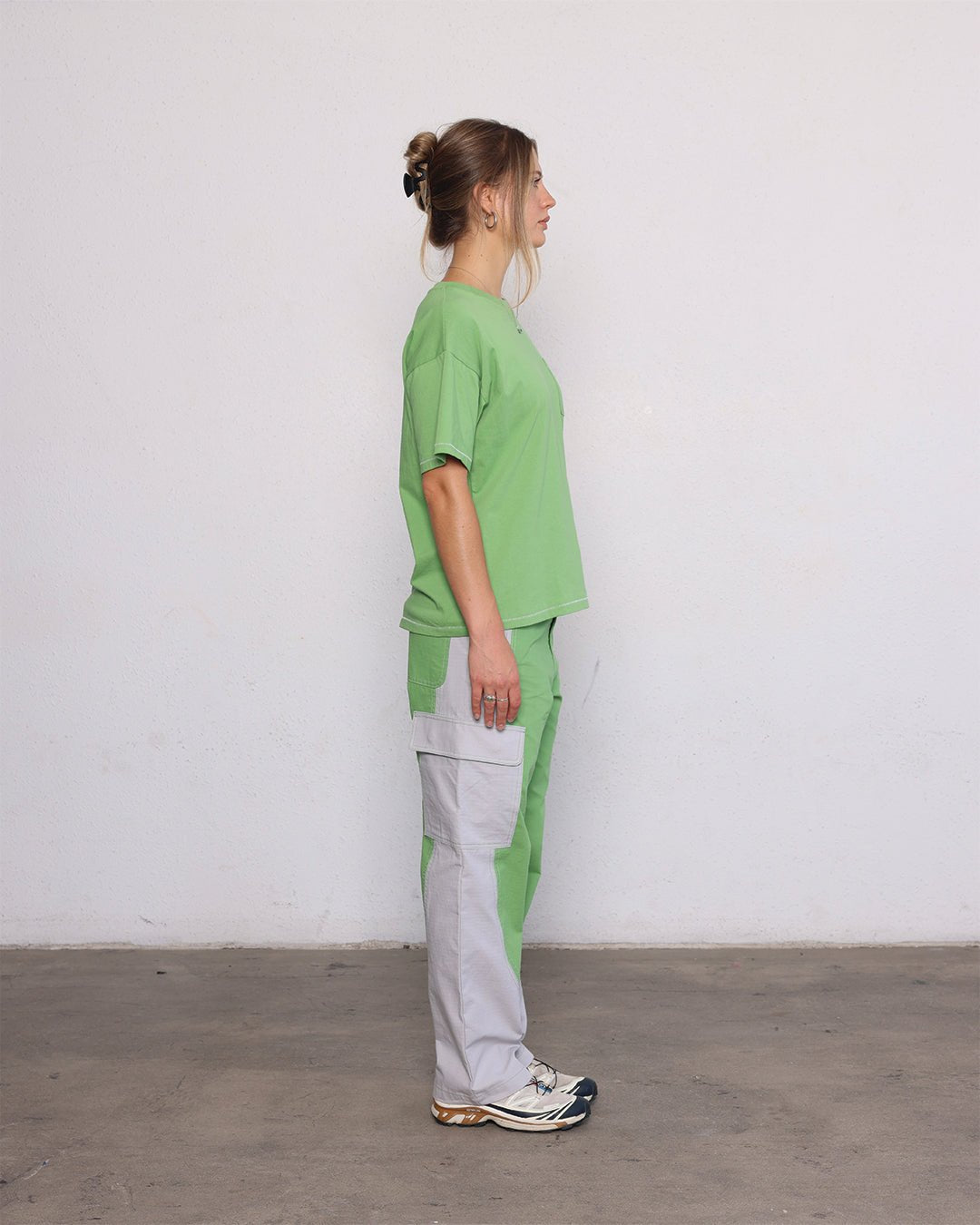 A POCKET TEE in green