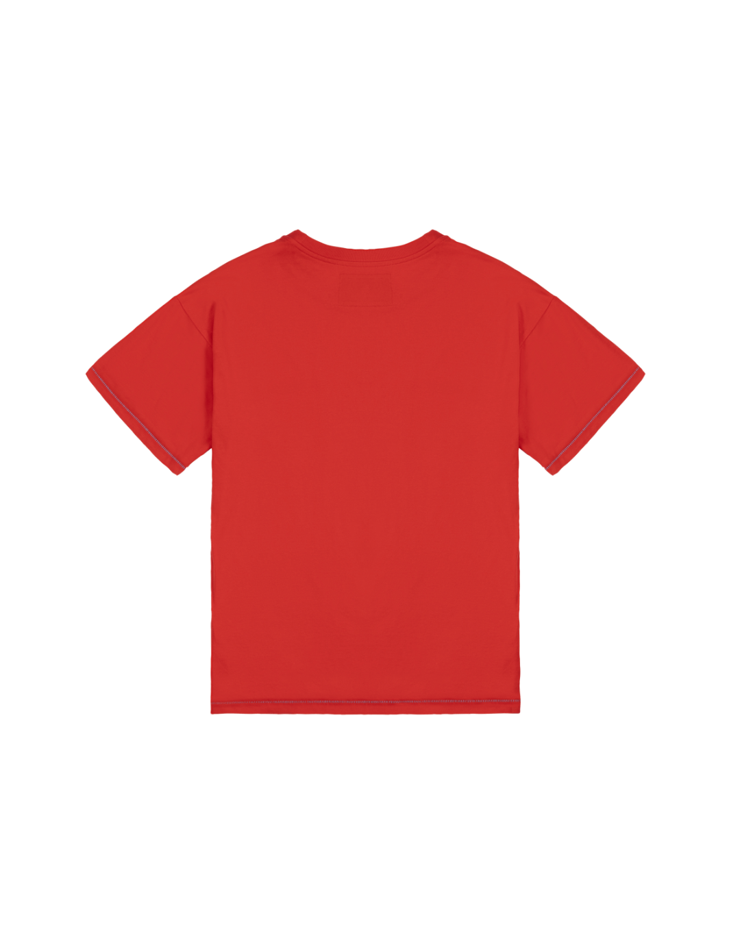 A POCKET TEE in red