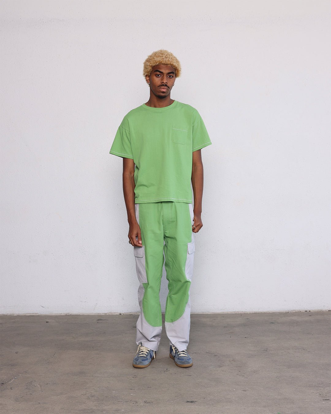 A RIPSTOP PANT in green