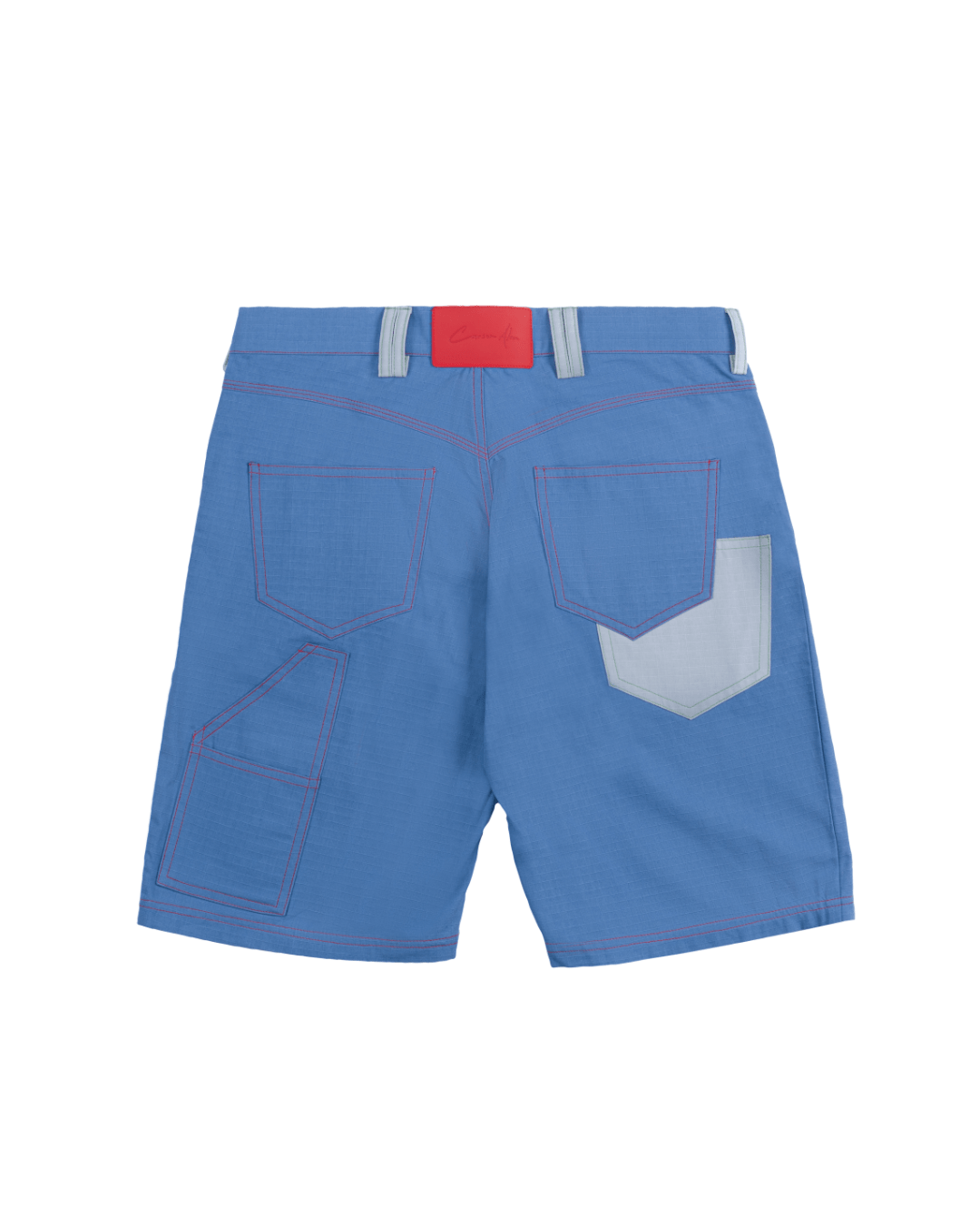 A RIPSTOP SHORT in blue